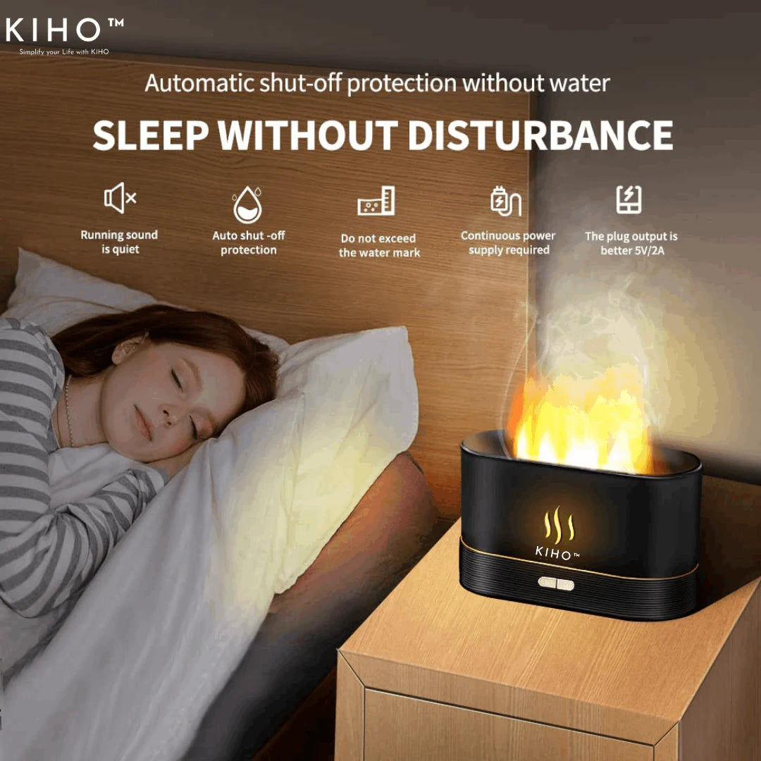 Flame Humidifier and Aroma Diffuser