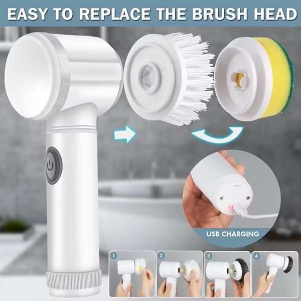 5 in 1 Electric Cleaning Brush